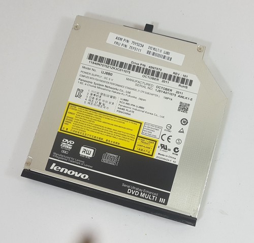 Dvd brenner uj8b0 lenovo - brenner,