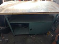 Antiquität Werktisch Arbeitstisch Packtisch DDR mit Schubladen Retro