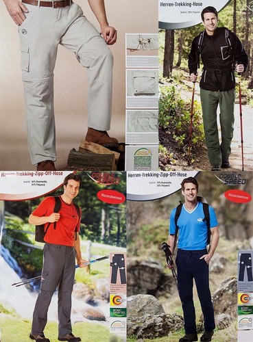 Herren trekking hose hemd - herren,