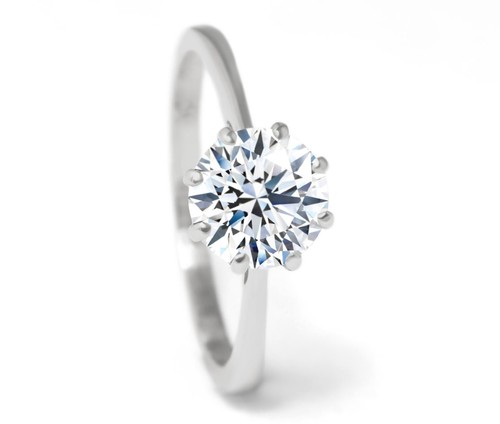 Brillant ring aus 585 - ring, gold