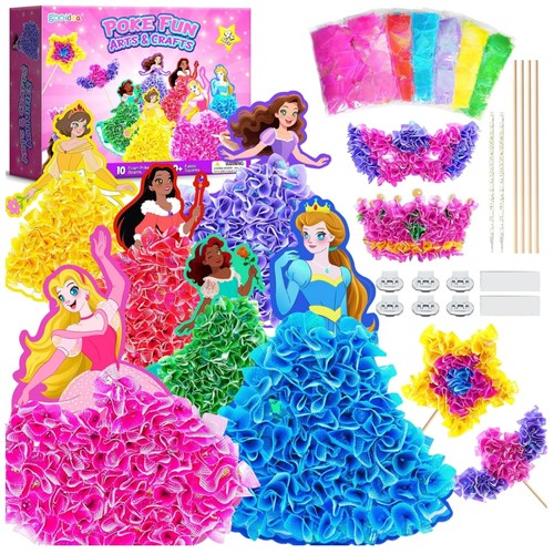 Prinzessin bastelset kinder - prinzessin,