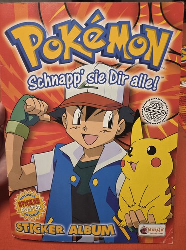 Pokémon sticker album 1999 - pokémon,