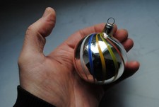 alte fadenglas christbaumkugel