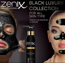 Zenix Professionelle Fleckenentferner-Maske–Schwarz,Unisex 130 ml Für Alle Hautt