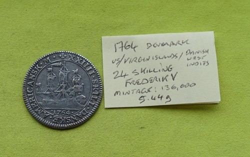 1764 silber skilling - 24,