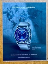 Porsche Design 1919 Globetimer UTC Original 2019 Watch Advert Werbung Reklame