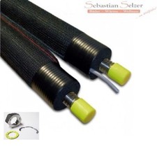 Solarleitung Edelstahlwellrohr Solarrohr Wellrohr isoliert mit Fühler DN16/20/25