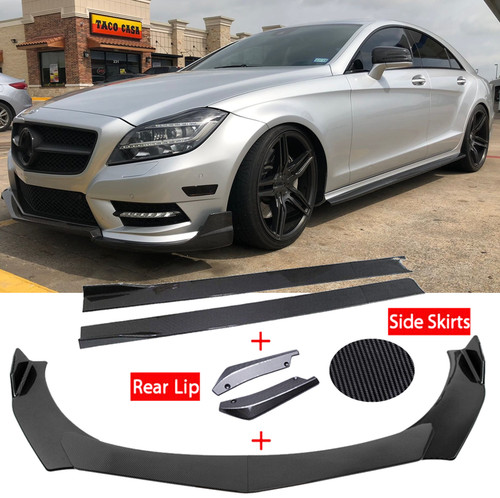 Carbon optik frontspoiler - carbon,