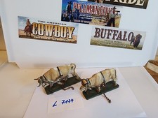 2 Massefiguren Zugochse