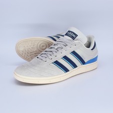 ADIDAS BUSENITZ SHOE US 10,5 EUR 44 2/3 GREY DARK BLUE CORE WHITE
