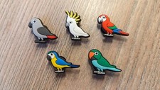 Shoe Charms/Schuhstecker/Pin f. Crocs*. Papagei Kakadus Aras. Geschenk Süß