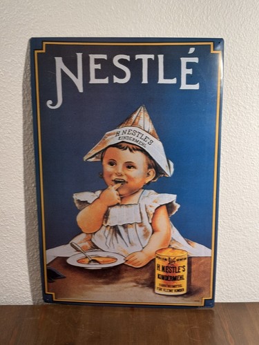 Blechschild nestle 60 - x,