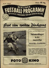 15.11.1953 Hertha BSC -