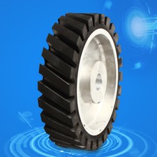 Gummirad Bandförderer