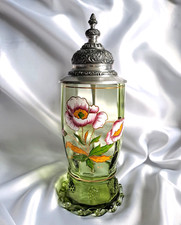 Glaskrug  Echte Handmalerei