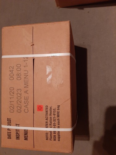 Mre full case menu - case,
