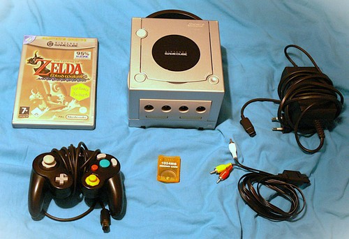 Nintendo gamecube silber - nintendo,