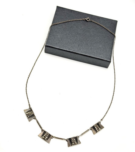 Antike 935 silber halskette - 935,