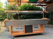 Salatbar, Buffet, Profiqualität, sehr gut, Kühlung 0°C- +10°C, Beleuchtung