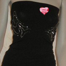 Wolford Minerva Fatal Dress • S • black ... schwingende Welle von Plättchen