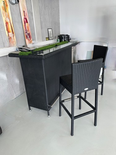 Gartenbar mit stühlen - gartenbar, 2