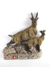 Schweiz Steinbock Gämse Poly