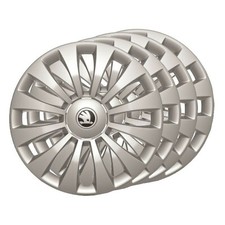 Skoda Fabia Rapid Radkappen Satz 15 Zoll Radzierblenden Radkappen 5JA071455A