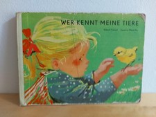 DDR Pappbilderbuch : Wer kennt meine Tiere - Illustration: In. Meyer-Rey - 1963