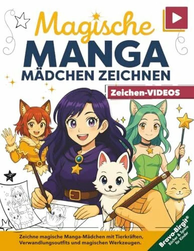 Magische manga mädchen - magische, manga-mädchen
