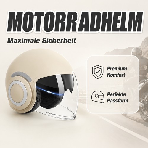 Visier sturzhelm 61cm retro - visier,
