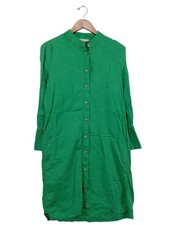 ZARA Blusenkleid Damen Kleid Gr. DE 34 grün Casual-Look