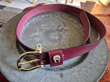 Aigner Gürtel bordeaux