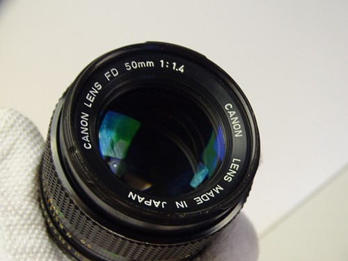 Canon 50mm objektiv - 1:1.4,
