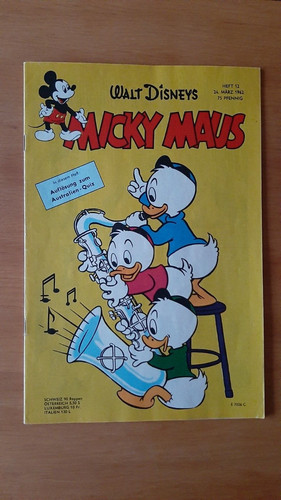 Micky maus 1962 komplett - micky, nr.12