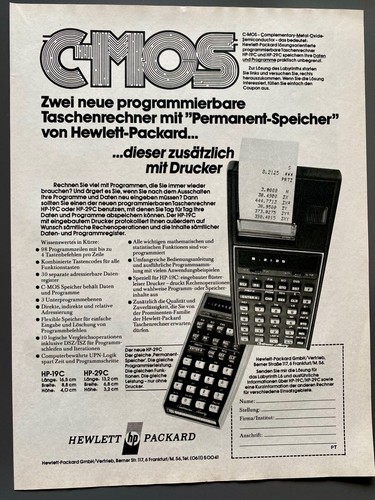 Hewlett packard hp - hewlett, hp-29c