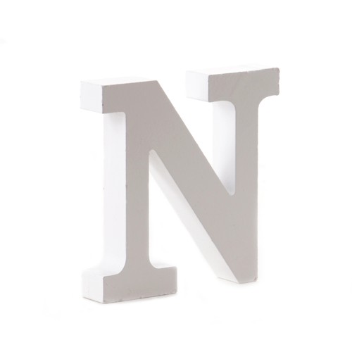 Holz buchstabe alphabet - "n",