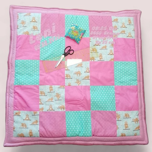 Patchwork decke handarbeit - decke,