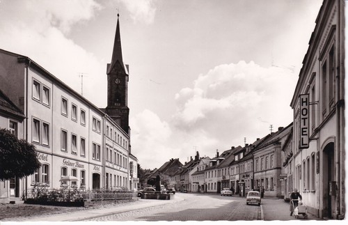 Ansichtskarte gefrees im - ak,