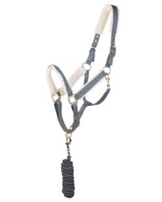QHP Halfter Set mit Strick