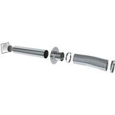 Zuluftsystem AIR für Kaminofen Raumluftunabhängig aussen Luft zufuhr Pellet Ofen