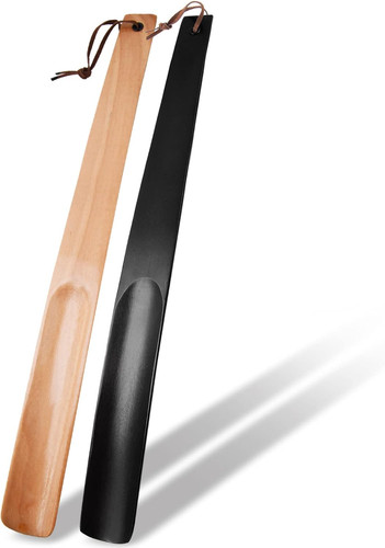 Schuhlöffel set holz - schuhlöffel, lang