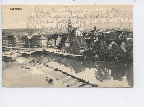 Cannstatt stadtpanorama neckar - stadtpanorama,