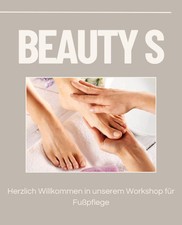 Fußpflege Schulung mit Schulungsmappe und Zertifikat