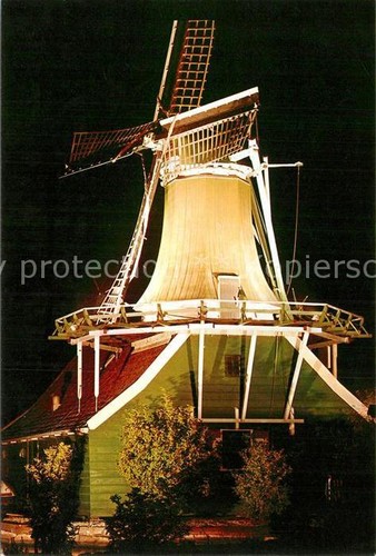 Zaanse schans windmuehle - zaanse,
