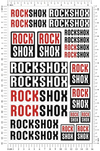 Rock shox fahrrad gabel - shox,