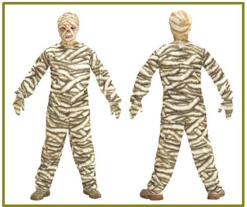 Mumie kinderkostüm zombie - mumie,