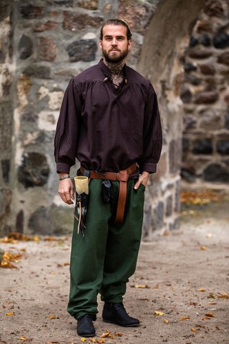 Mittelalter hose grün mit - mittelalter,