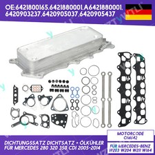 Öffnen SieBox Dichtung Reparatur Satz inkl Ölkühler Kit Mercedes 350 CDI Motorco