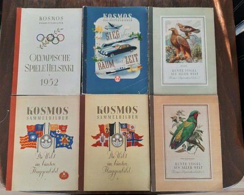 Kosmos zigarettenbilder alben - kosmos,