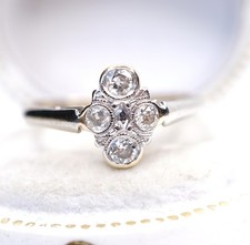 Schöner antiker art deco ring - schöner,